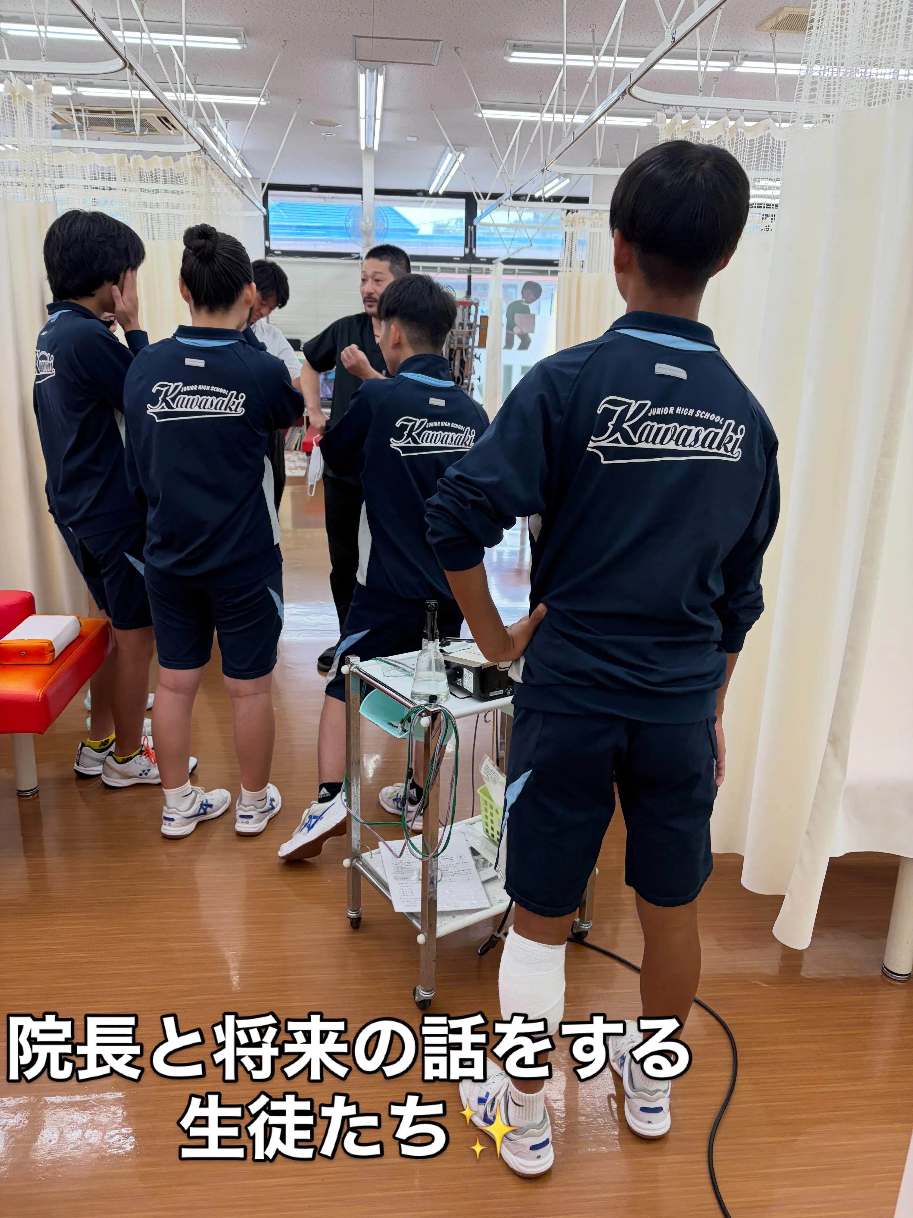 今年もむさしに中学生が職場体験に来ました✨✨