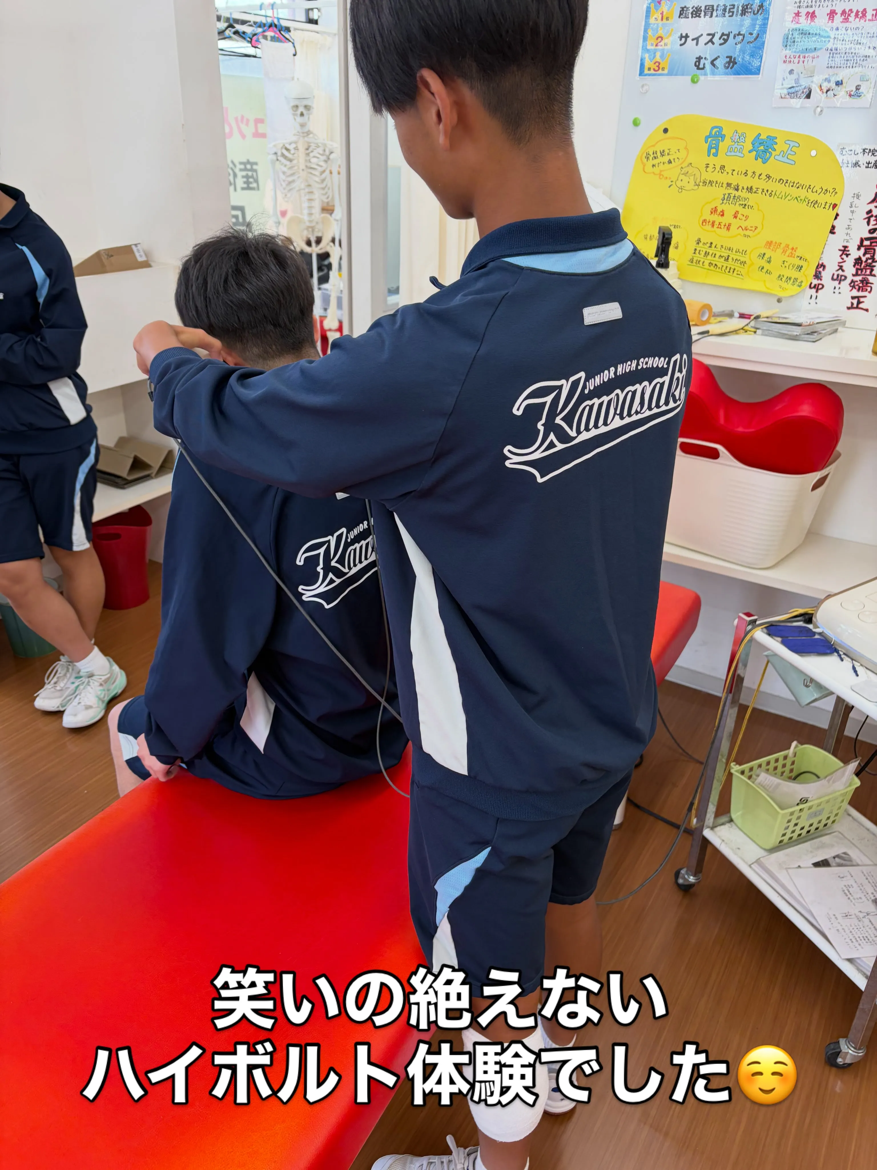 今年もむさしに中学生が職場体験に来ました✨✨